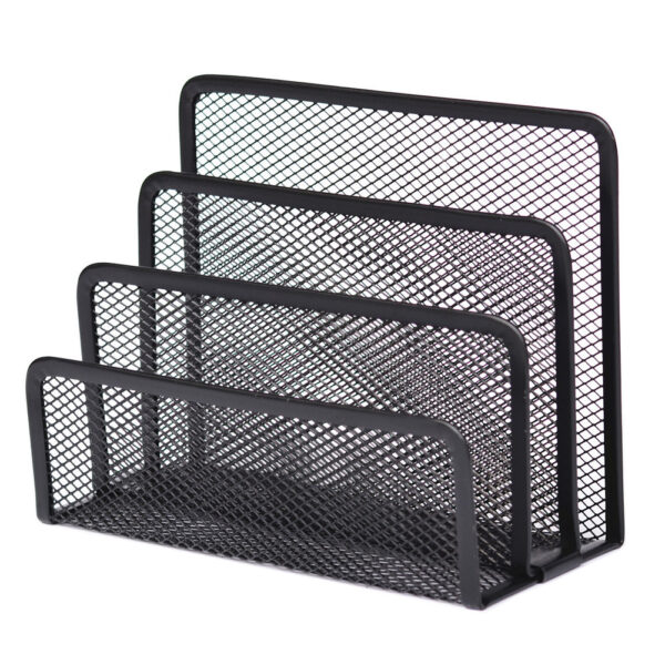 Book Shelves Desk-Organizer Office Mesh Home Metal 1pcs - Image 3