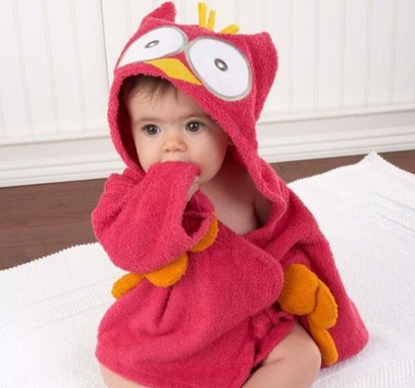 Cartoon Cute Animal Modeling Baby Bath Towels Baby Bathrobes Cotton Children's Bathrobes Baby Hooded - Image 10