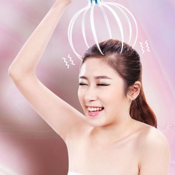 Head Massager Scalp Vibration Massage Eight Claw Electric Household Massager Head Masager Body Care - Image 7