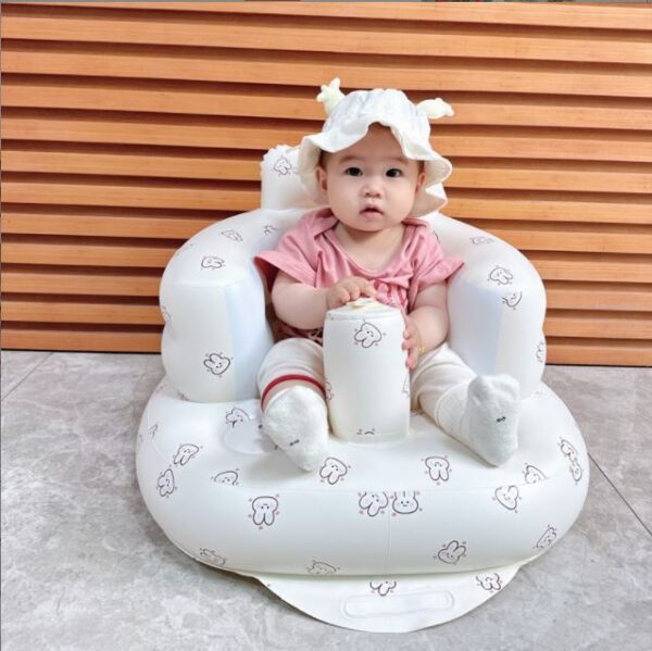 Portable Inflatable Baby Dining Chair For Bathing And Swimming - Image 10