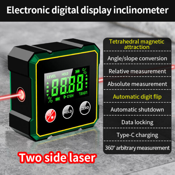 Magnetic Attraction Of Electronic Digital Inclinometer - Image 3